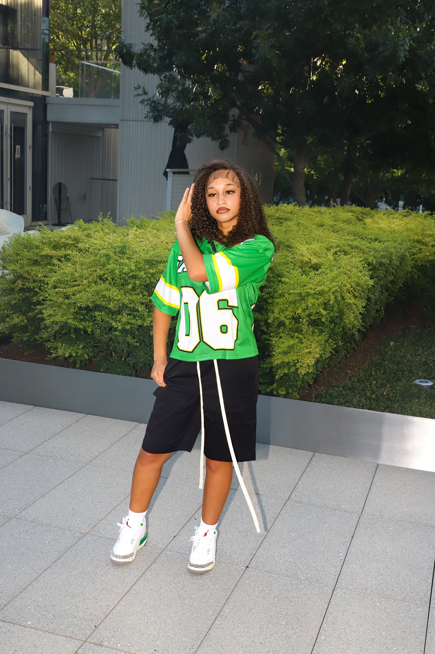 FALLOUT VARSITY JERSEY “GREEN”