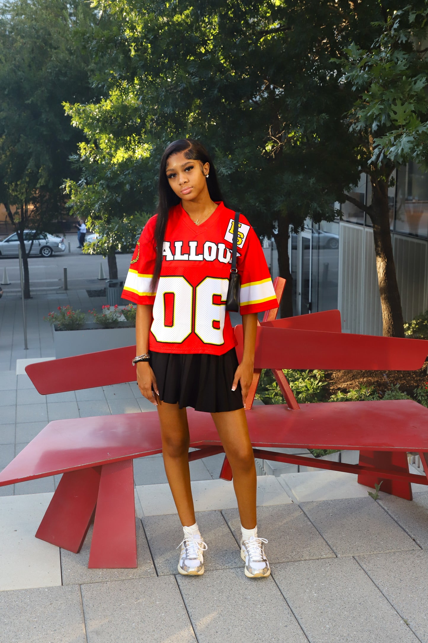 FALLOUT VARSITY JERSEY “RED”