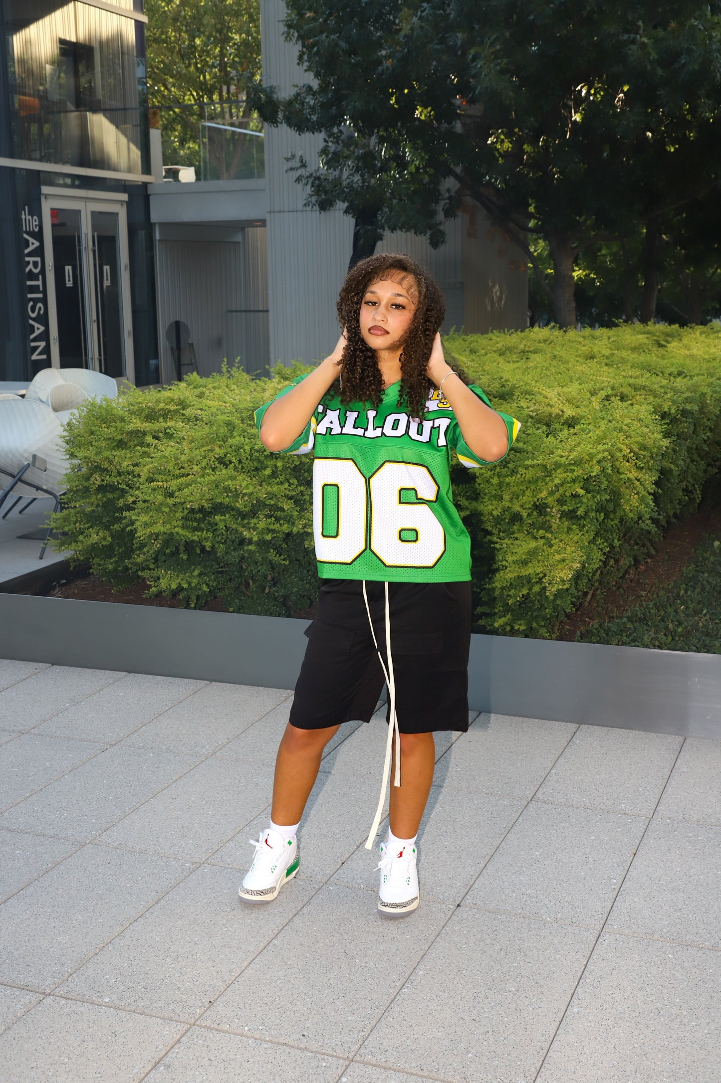 FALLOUT VARSITY JERSEY “GREEN”