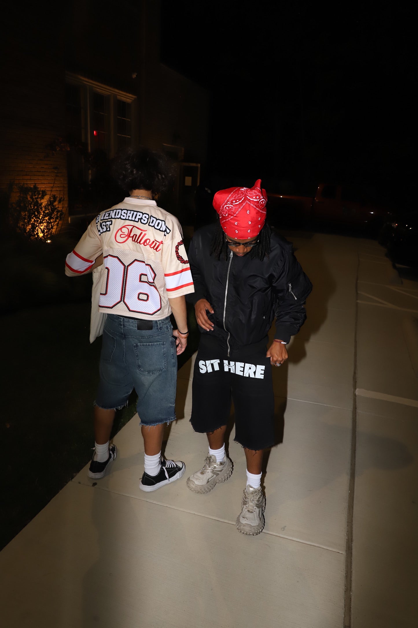 FALLOUT VARSITY JERSEY "CREAM"