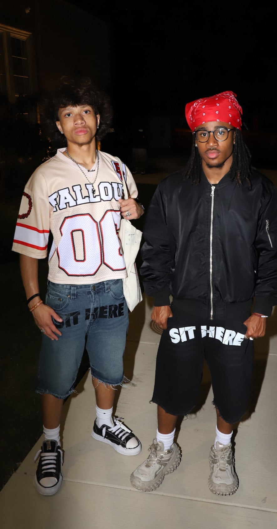 FALLOUT VARSITY JERSEY "CREAM"